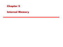 05 Internal Memory
