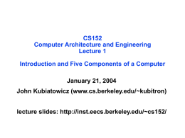 ppt - Electrical Engineering & Computer Sciences
