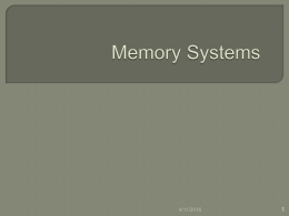lec 9.1 - memory system design