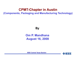 CPMT Society Chapter