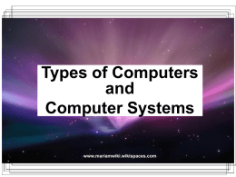 T2-wk1-types of computers and computer - MariamWiki