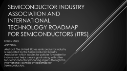 Semiconductor industries association and International technology