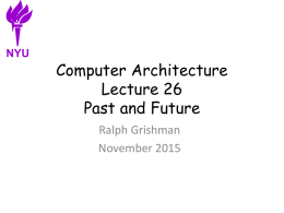 Final slides - NYU Computer Science