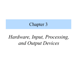 1010-Chapter3 Input output