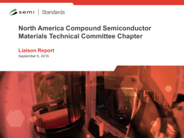 North America Compound Semiconductor Materials Technical