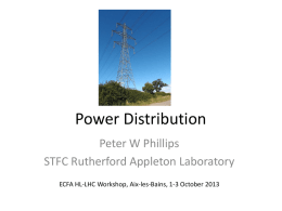 Power Distribution - Indico