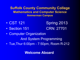 Chapter 1 - Suffolk County Community College