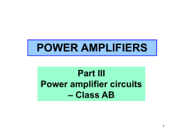 Chptr 4 - Power Amp