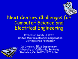 ASEE99 - BNRG - University of California, Berkeley
