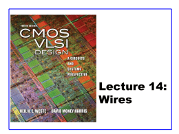 CMOS VLSI Design CMOS VLSI Design 4th Ed. 2