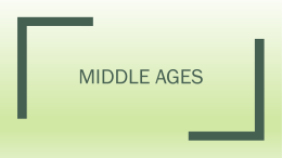 Middle Ages - Montville.net