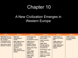 CH. 10 Western Europe
