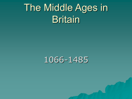 The Middle Ages in Britain