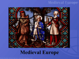 Medieval Europe - Stevenson Middle School