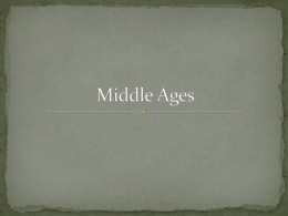 Middle Ages Power Point