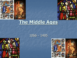 The Middle Ages - Strongsville City Schools