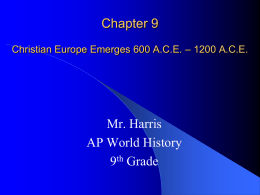 Chapter 1 The First Humans Prehistory – 3500 BC
