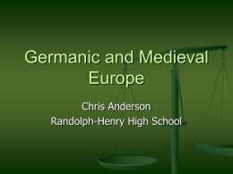 Germanic and Medieval Europe