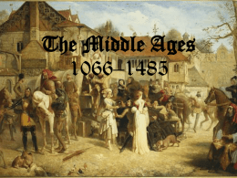 The Middle Ages - Thiesmeyer.net