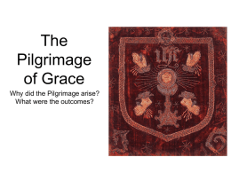 The Pilgrimage of Grace