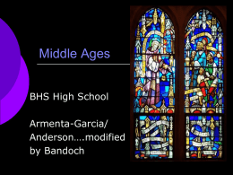 Middle Ages ppt1 - School District 27J
