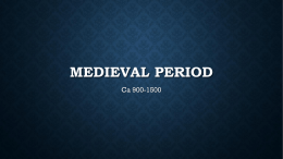 Medieval powerpoint - Music by Heart Studio
