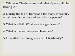 Lassiter Guided reading ppt on Charlemagne