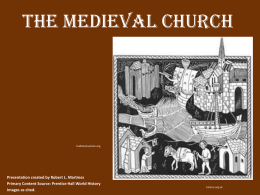 The Medieval Church - smsk