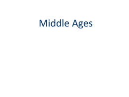 14-15 European Middle Ages