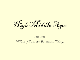 High Middle Ages16