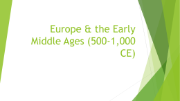 the Early Middle Ages _500-1_000