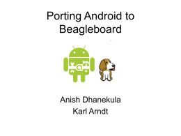 Android on Beagleboard