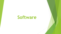 Software Part 1