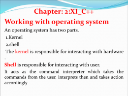 XI_1_Computer Overview_C++