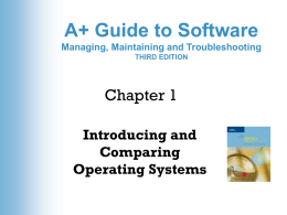A+ Guide to Managing and Troubleshooting Software