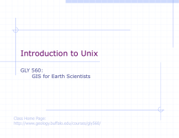 Introduction to Unix - University at Buffalo