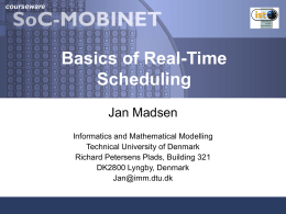 Basics of Real-Time Scheduling