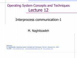 OperatingSystems-Lecture12