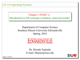 PPT slides - SIUE Computer Science