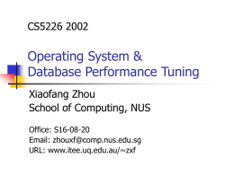 Queries - School of Computing