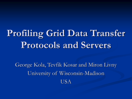 Profiling - University of Wisconsin–Madison