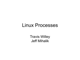 Linux Processes