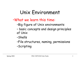 unix_environment