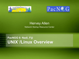 intro-unix - Network Startup Resource Center