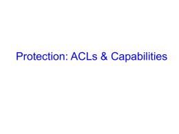 Security: Protection Mechanisms, Trusted Systems