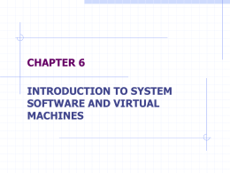 Virtual Machine - Computer Science