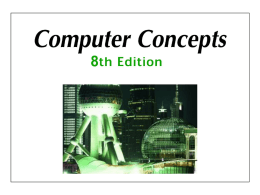Computer Concepts 8