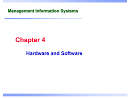 19 Q3. What Does a Manager Need to Know about Software?