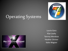 Operating System - California State University San Marcos