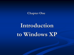 Windows XP Professional Hardware Requirements